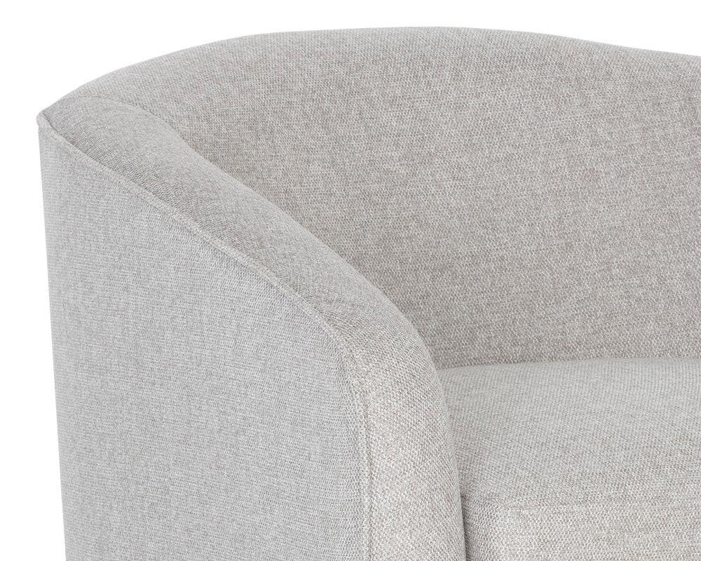Hazel Swivel Lounge Chair - Gold