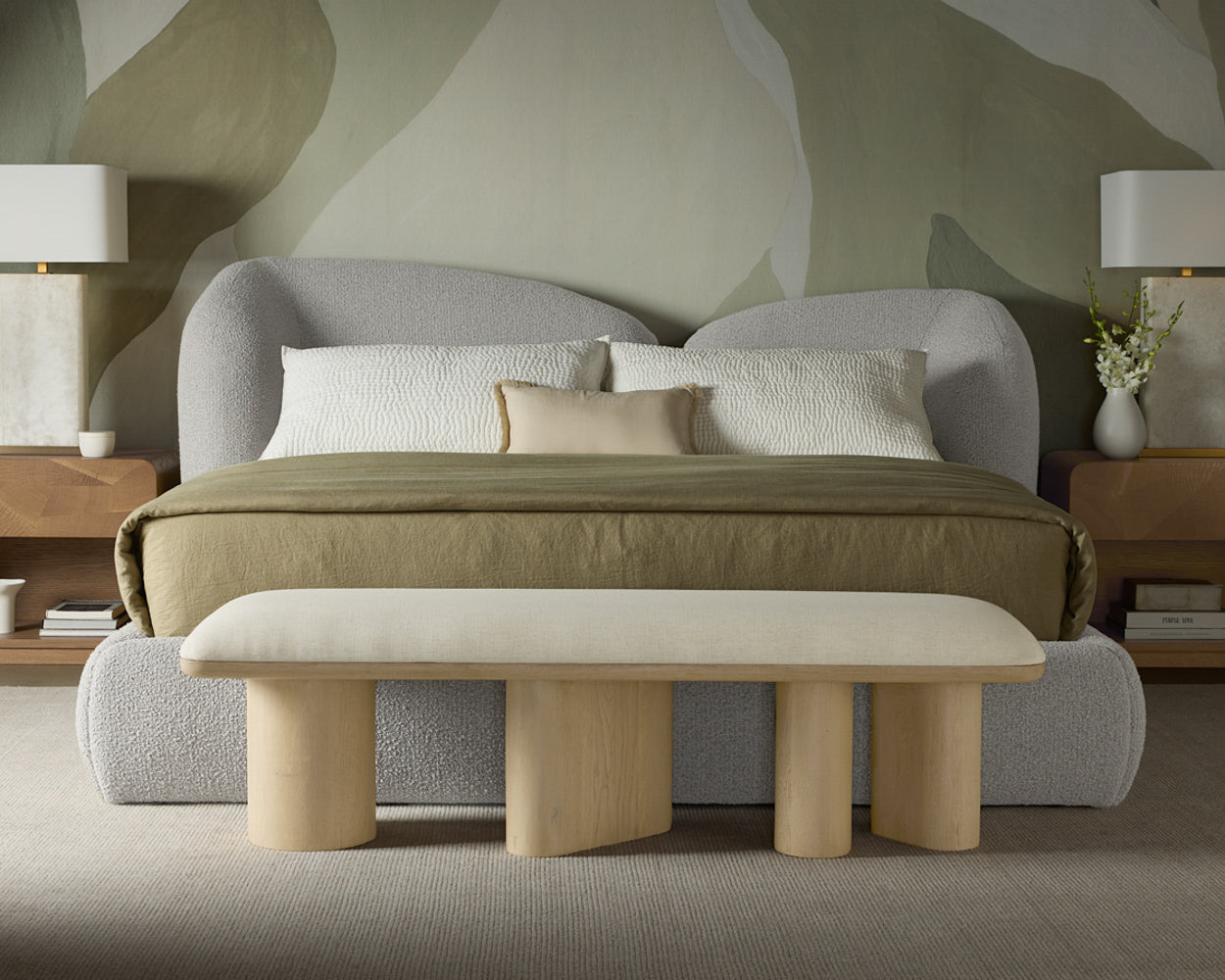 Hiro Bench - Light Oak