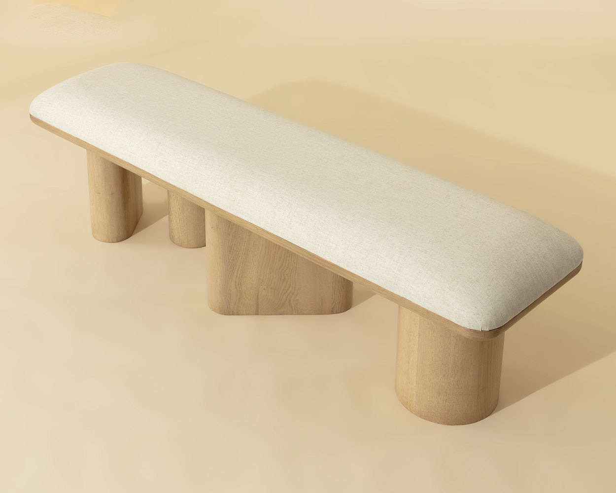 Hiro Bench - Light Oak