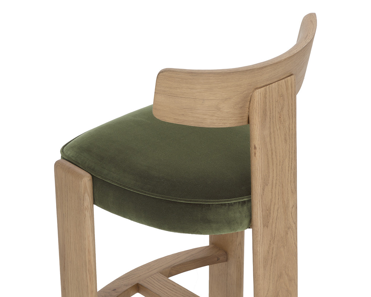 Horton Barstool - Rustic Oak