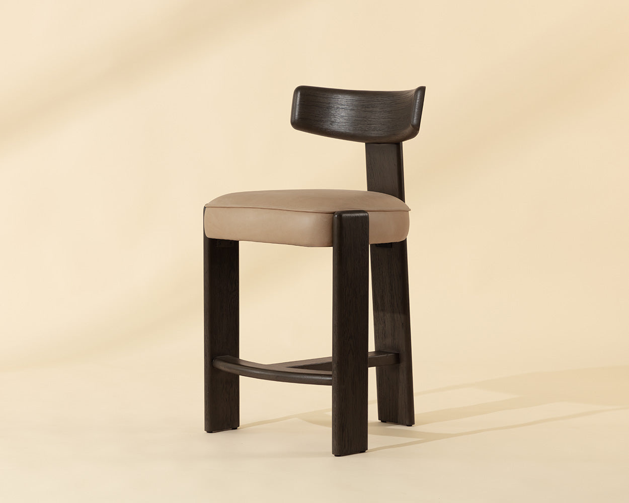 Horton Counter Stool - Dark Brown