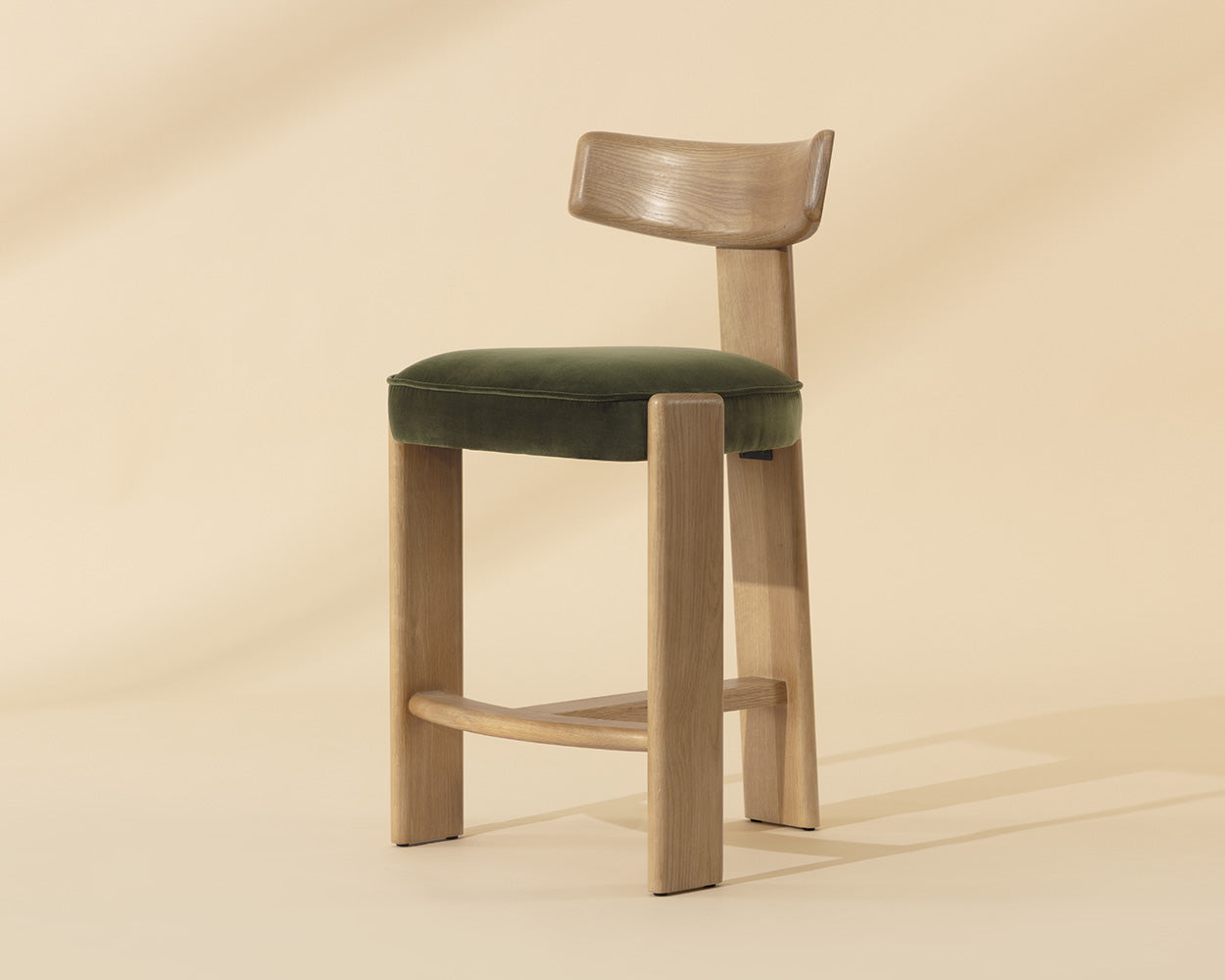 Horton Counter Stool - Rustic Oak