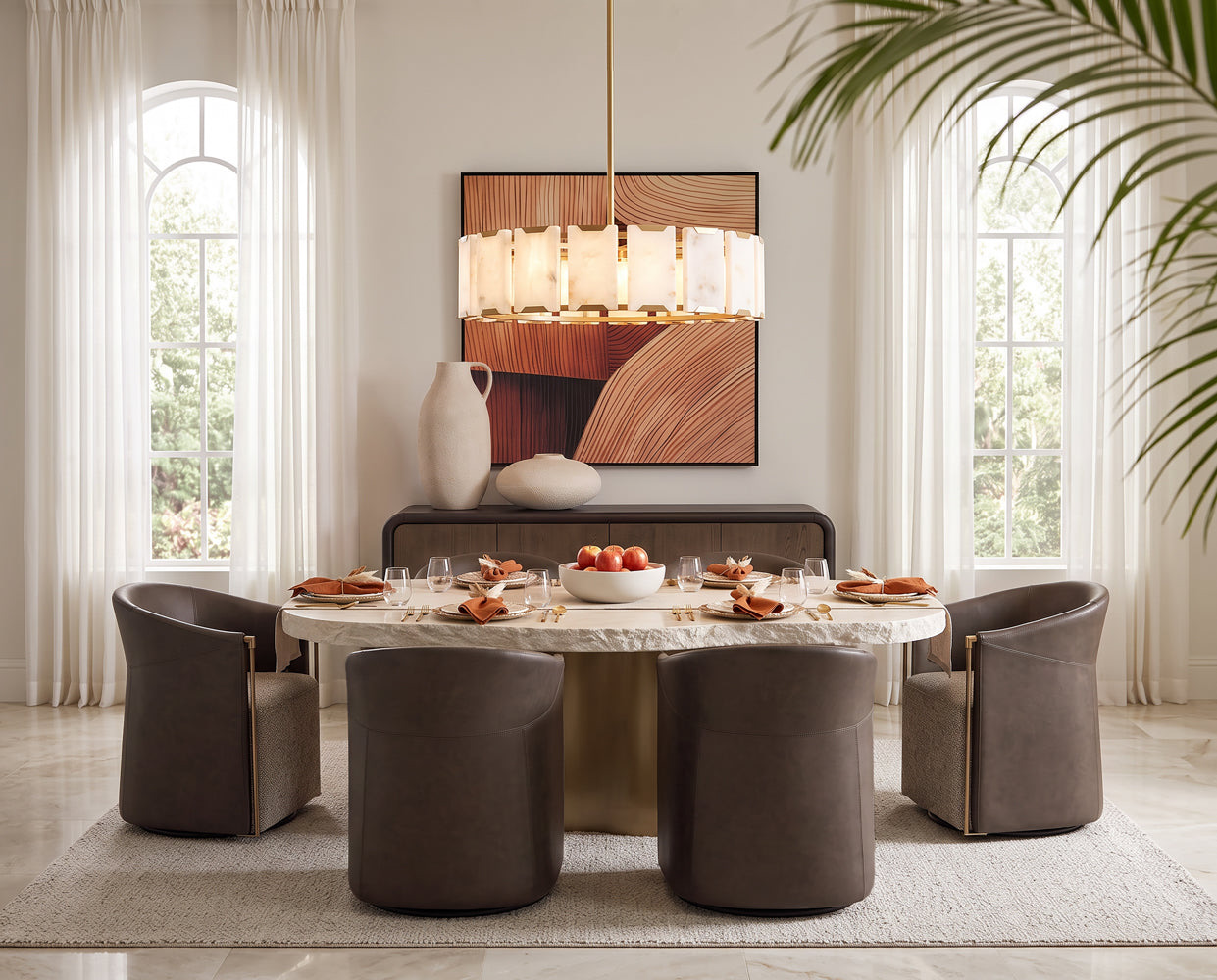 Idris Dining Table - 86"