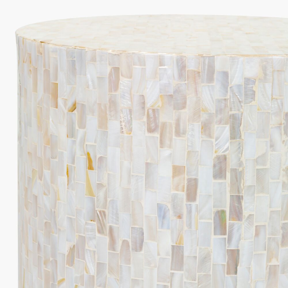 Iridescent End Table