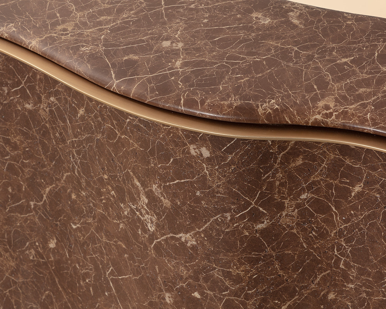 Isola Console Table - Marble Look