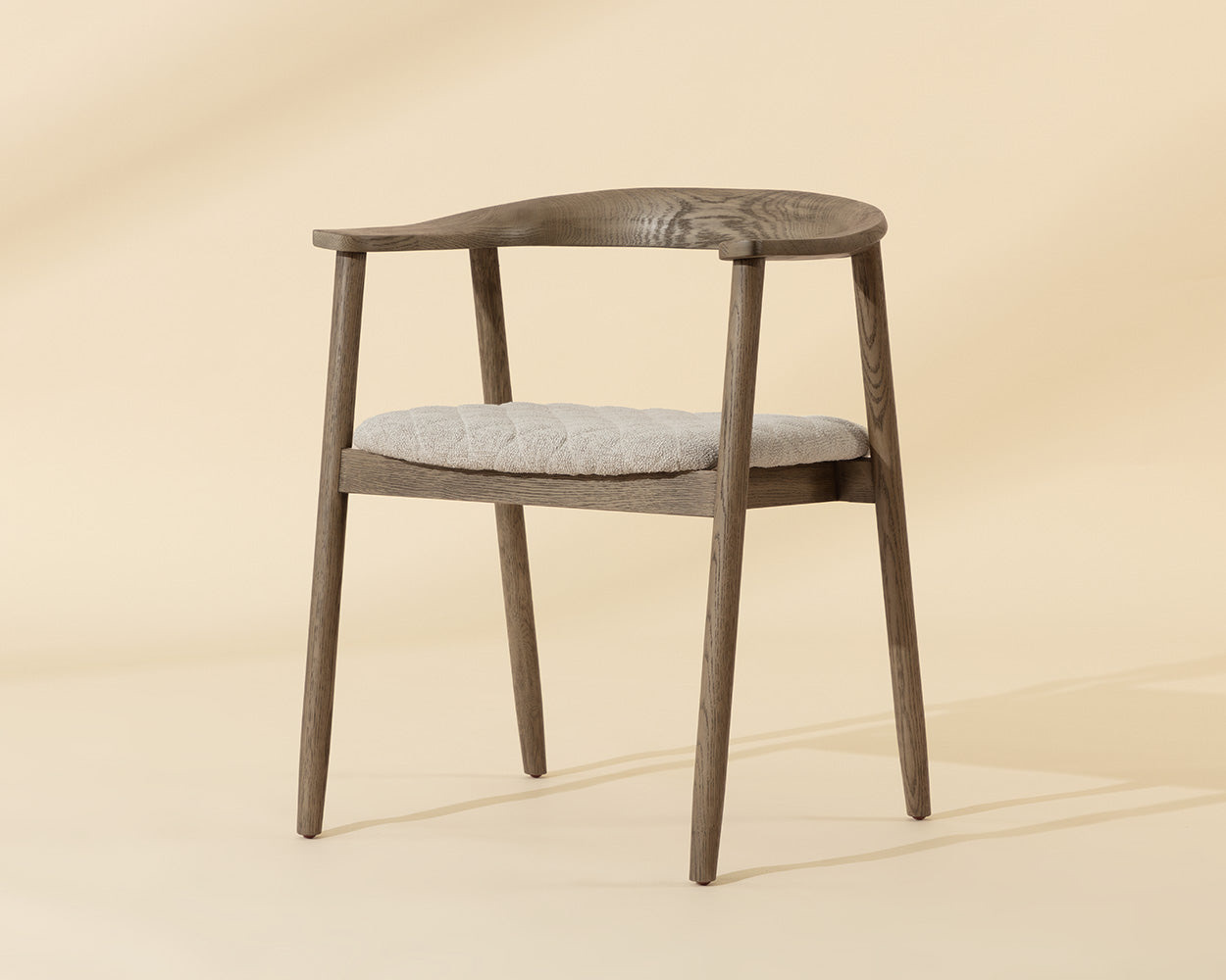 Jeremy Dining Armchair - Weathered Oak