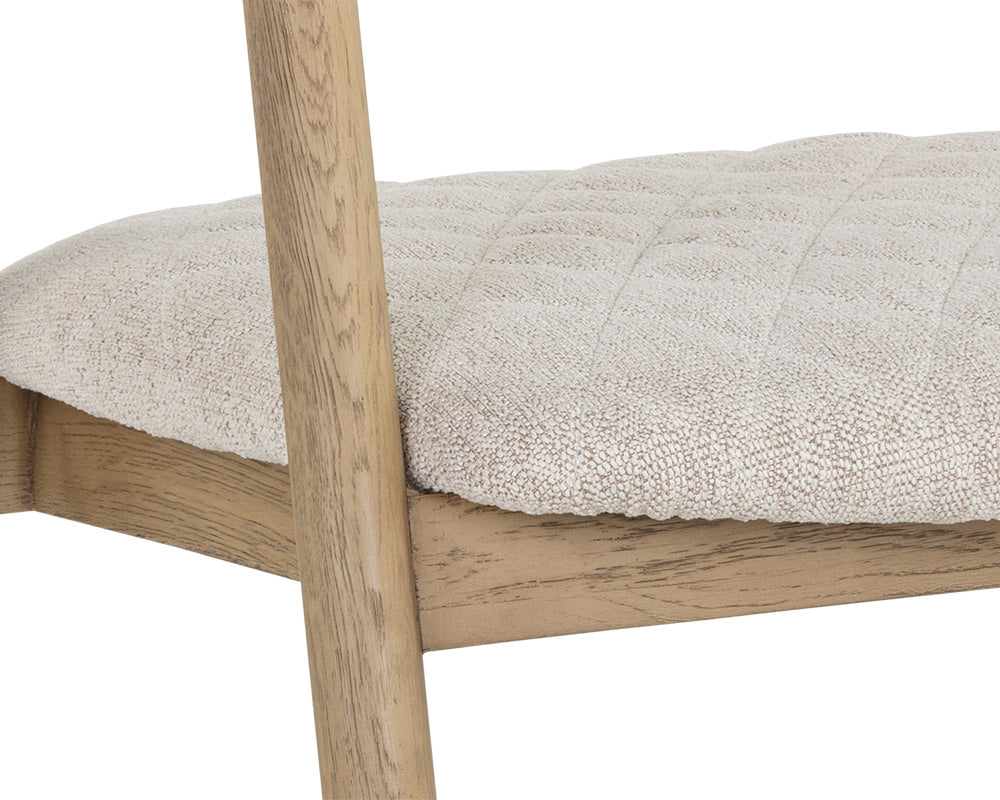 Jeremy Dining Armchair - Weathered Oak