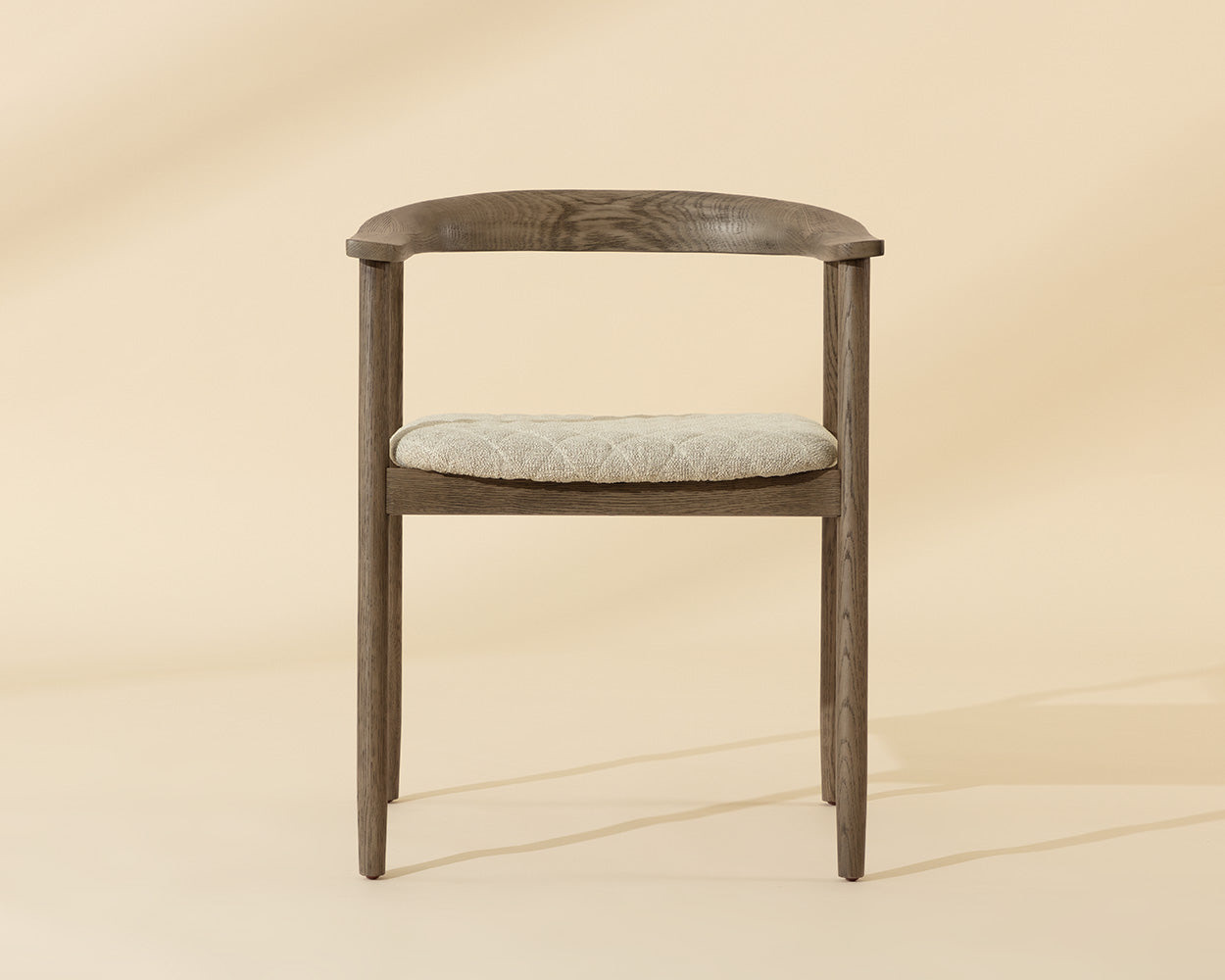Jeremy Dining Armchair - Weathered Oak