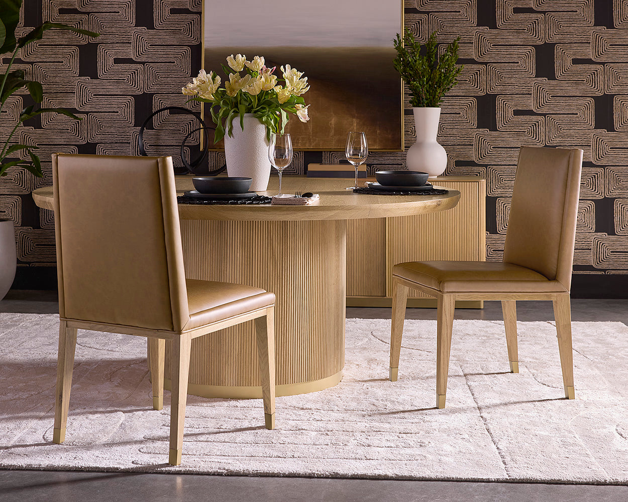 Kalla Dining Table - 68" - Round
