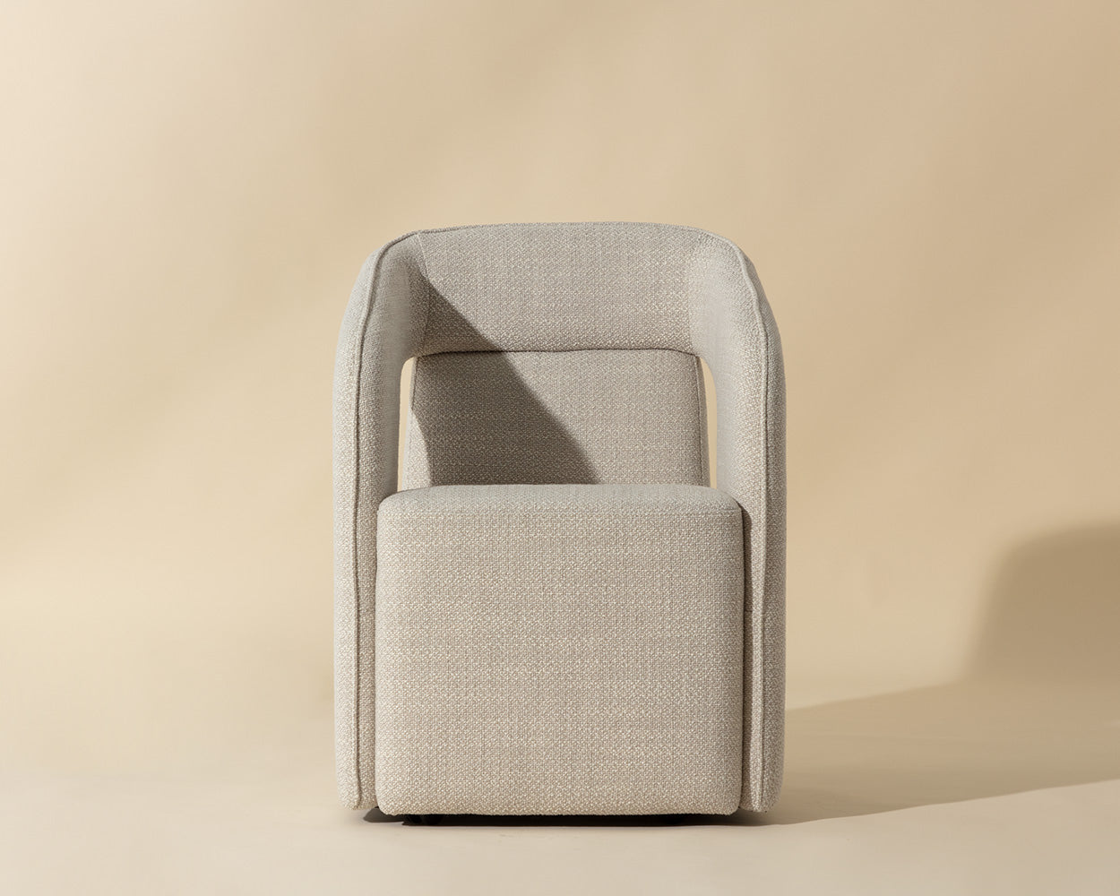 Kendrick Wheeled Dining Armchair