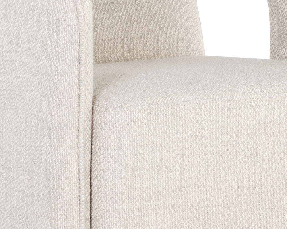Kendrick Wheeled Dining Armchair