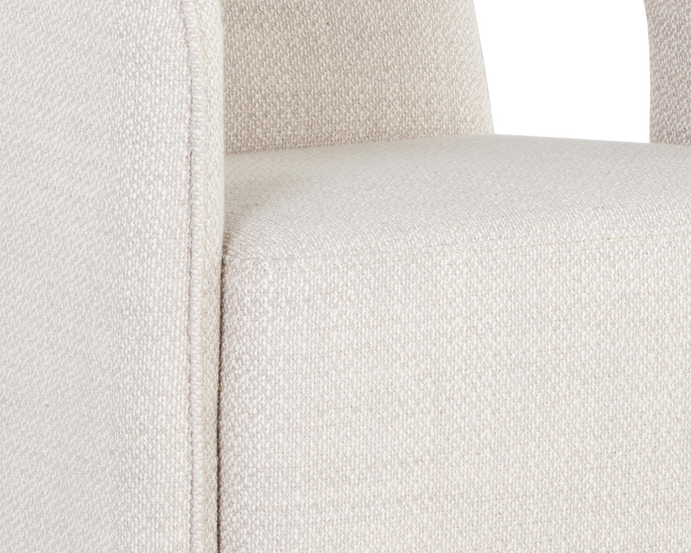 Kendrick Wheeled Dining Armchair
