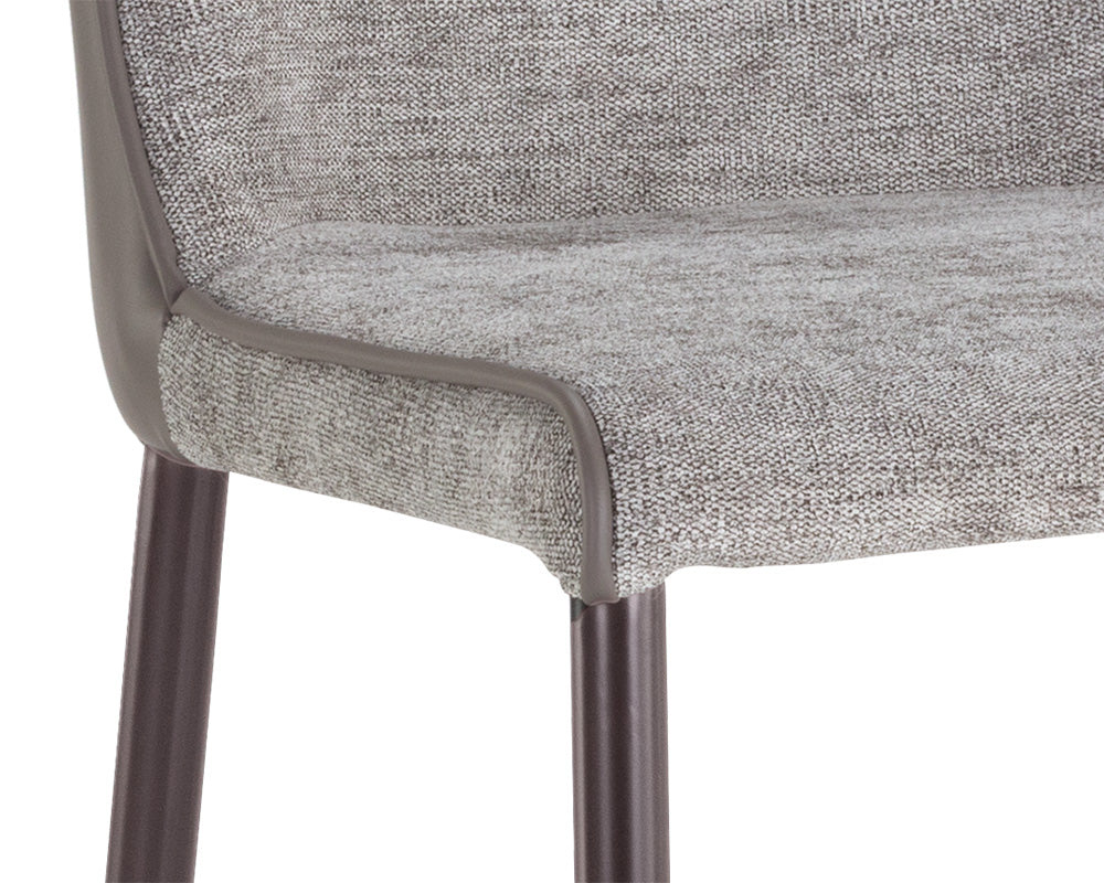 Klaus Counter Stool - Gunmetal