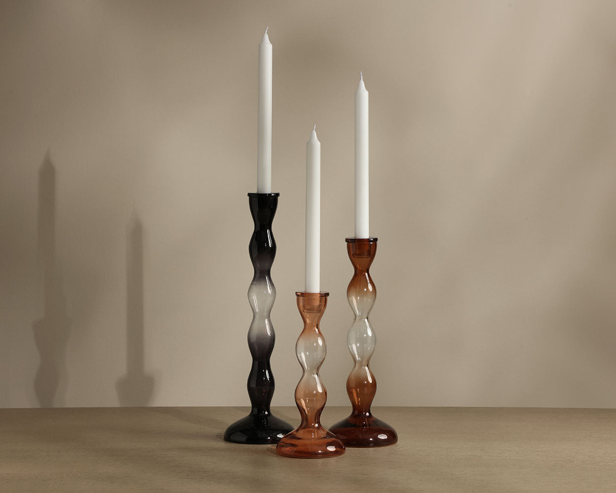 Ladies Candle Holders (Set Of 3)