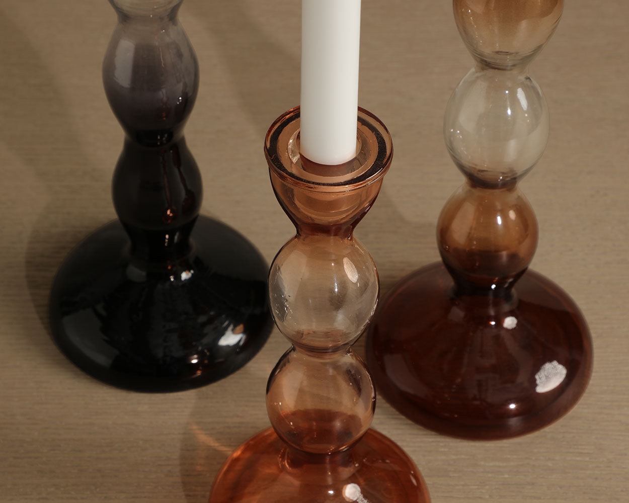 Ladies Candle Holders (Set Of 3)