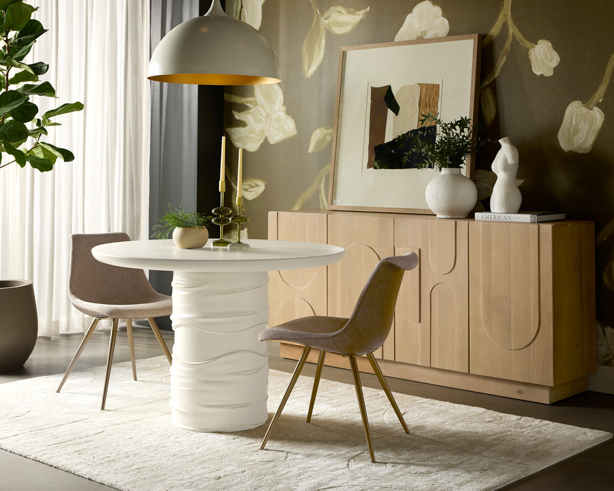 Lipa Dining Chair - Antique Bronze