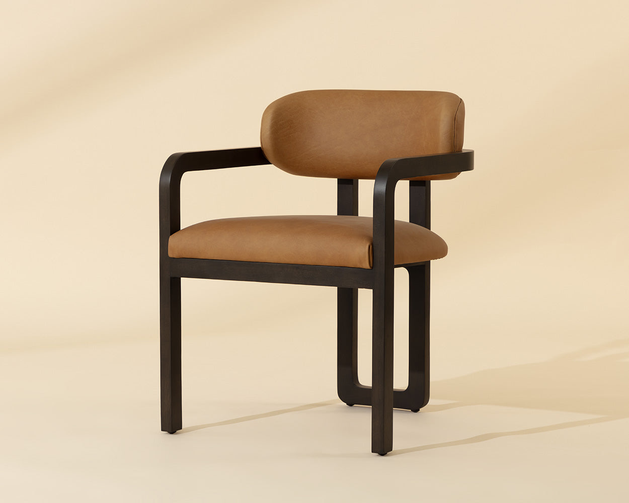 Madrone Dining Armchair - Brown