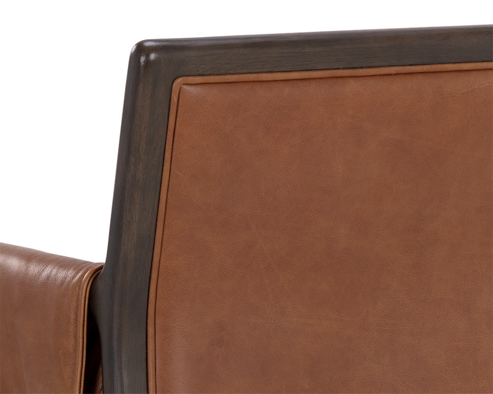 Mauti Dining Armchair - Brown