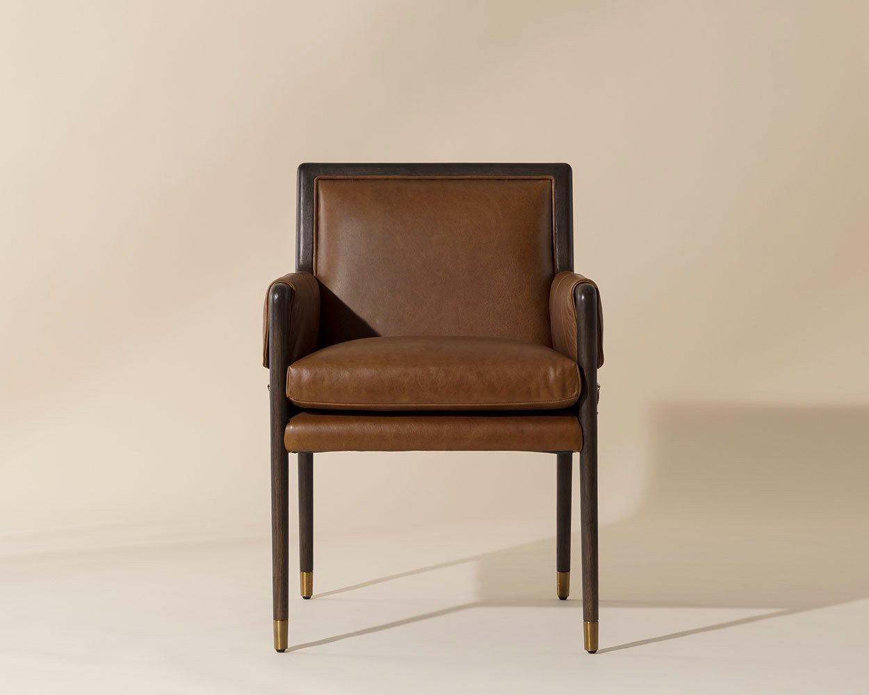 Mauti Dining Armchair - Brown