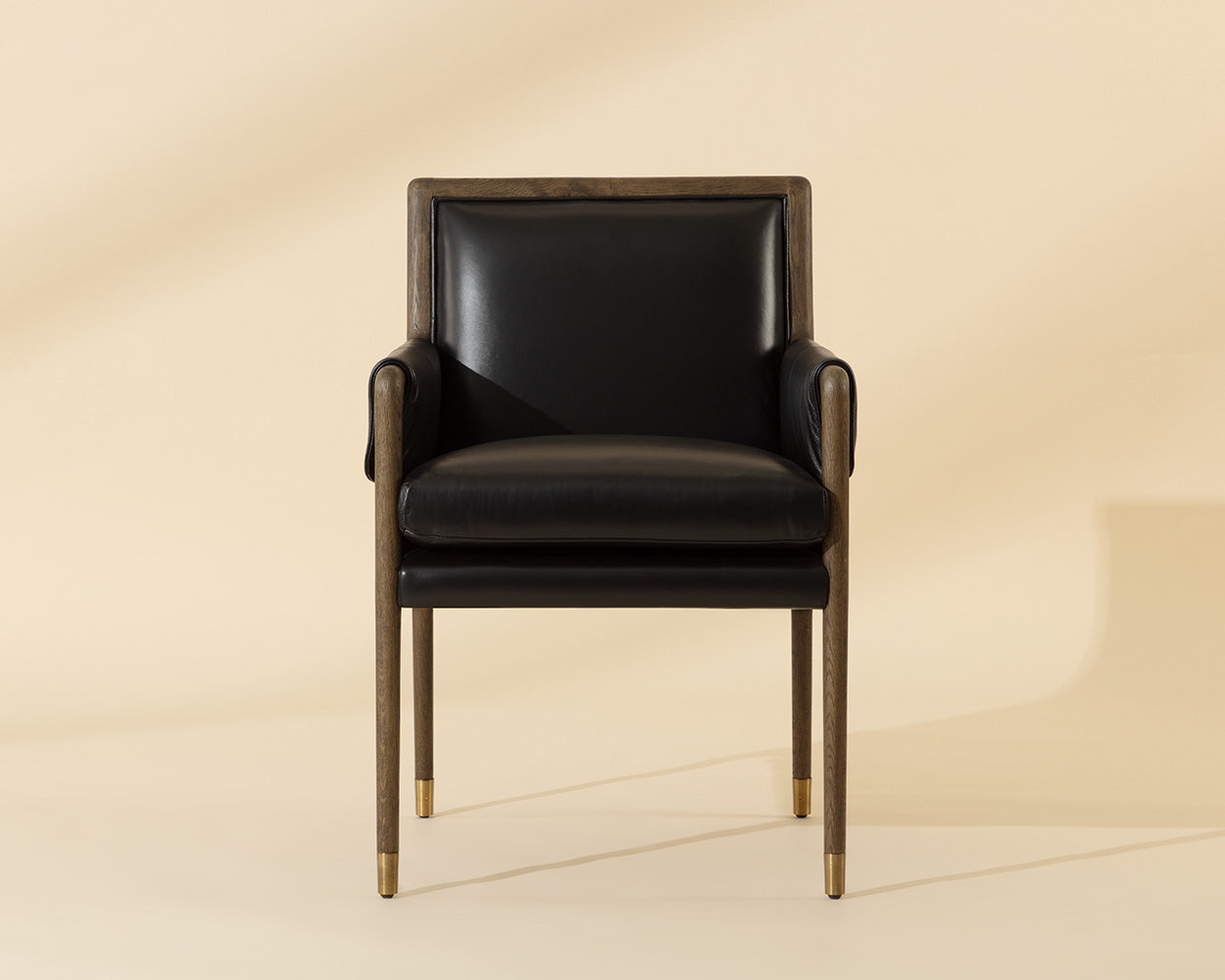 Mauti Dining Armchair - Distressed Brown
