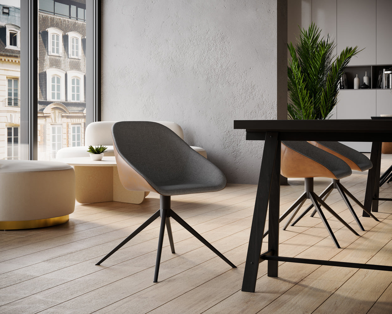 Mccoy Swivel Dining Chair