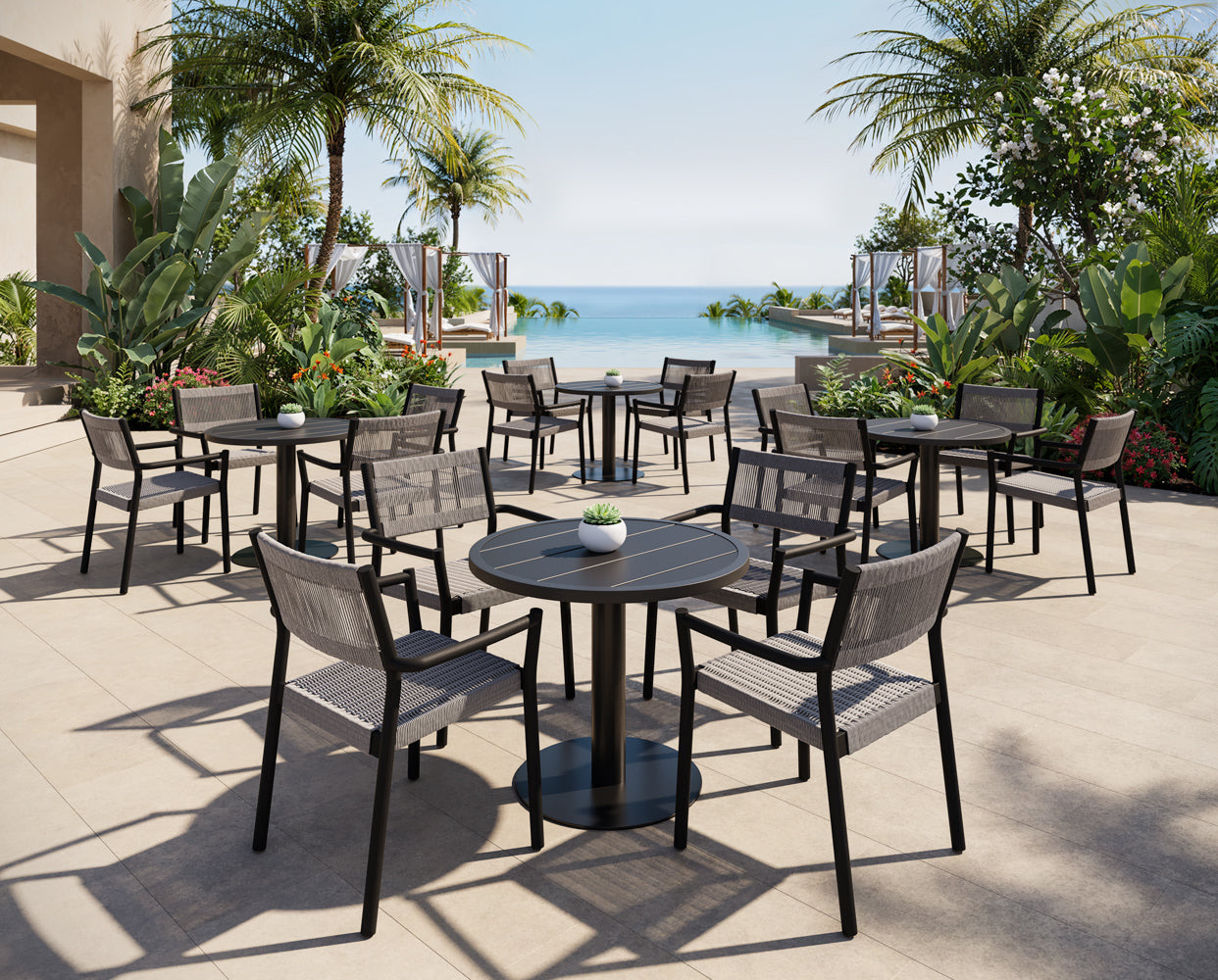 Merano Bistro Table - 36" - Round