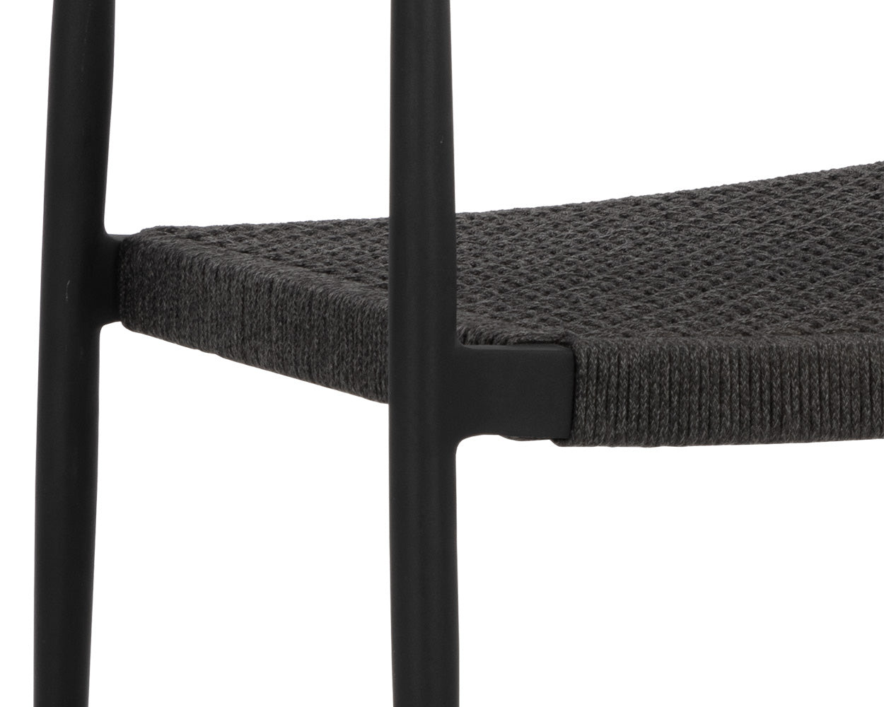 Nava Stackable Dining Armchair - Black