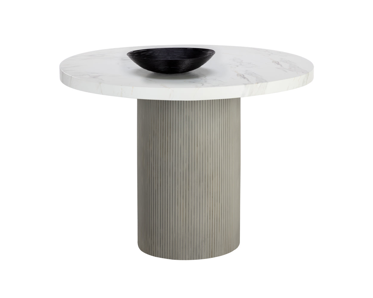 Nicolette Bistro Table - Marble Look - 40"