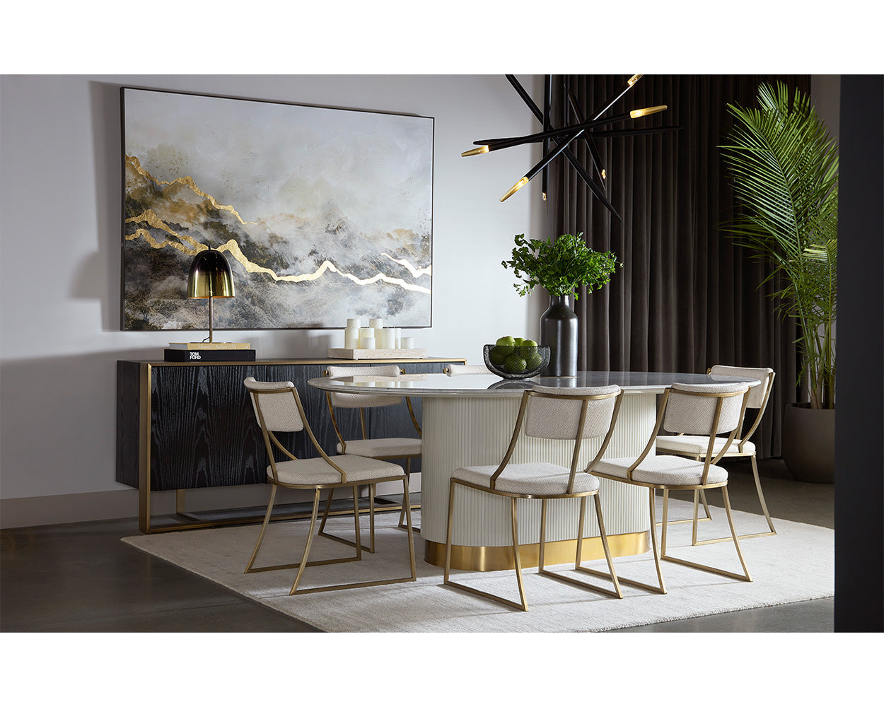 Paloma Dining Table - 84" - Oval