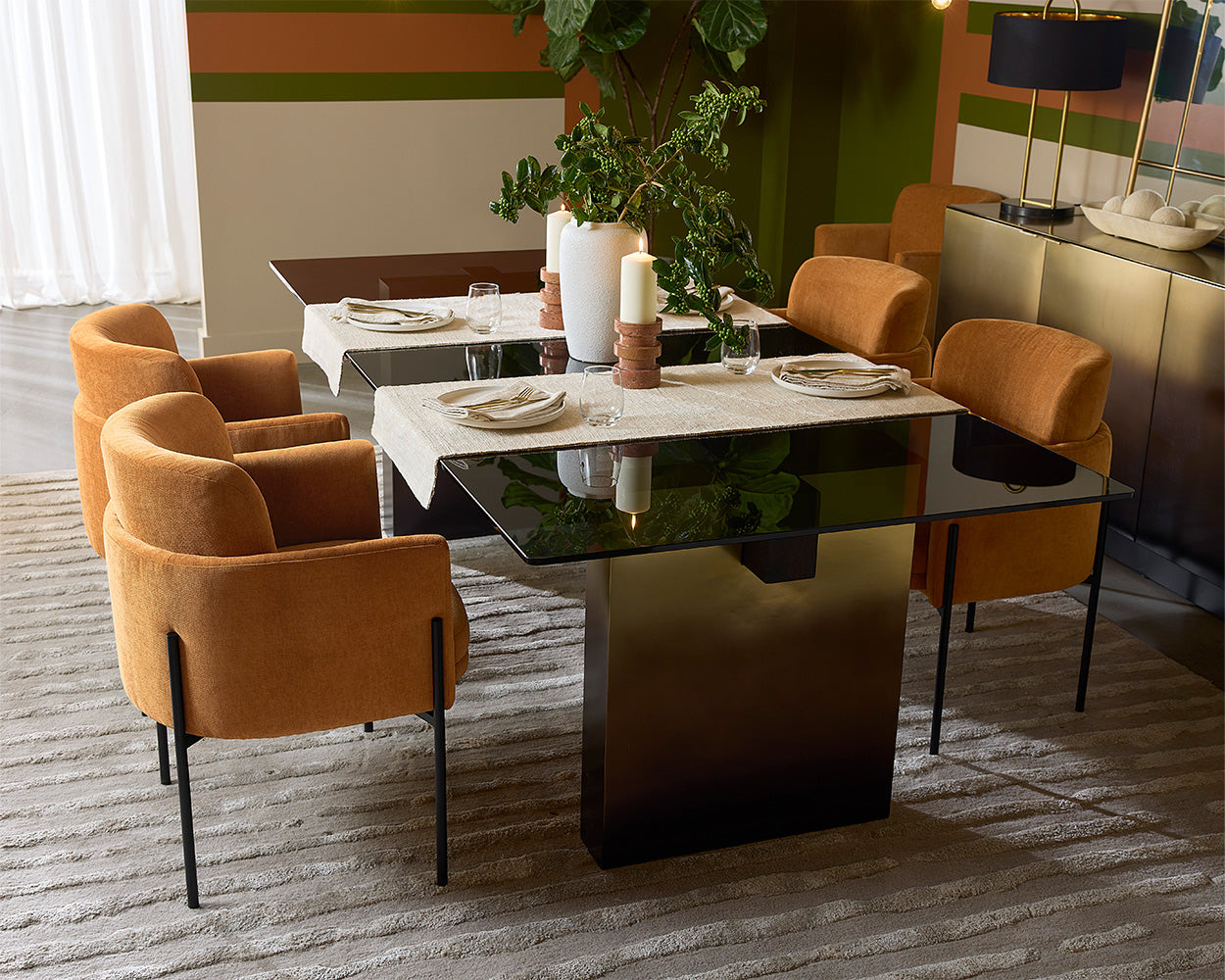 Richie Dining Armchair - Black