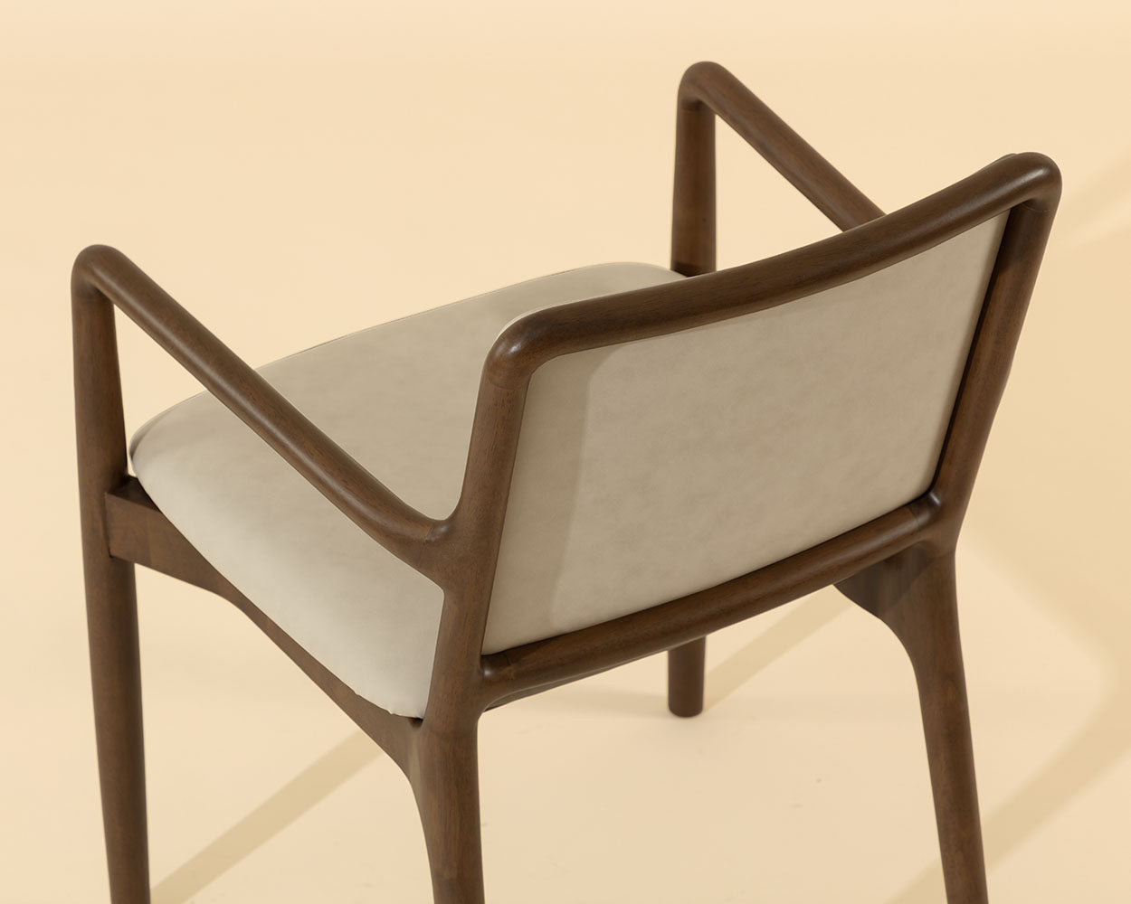 Rook Dining Armchair - Warm Brown