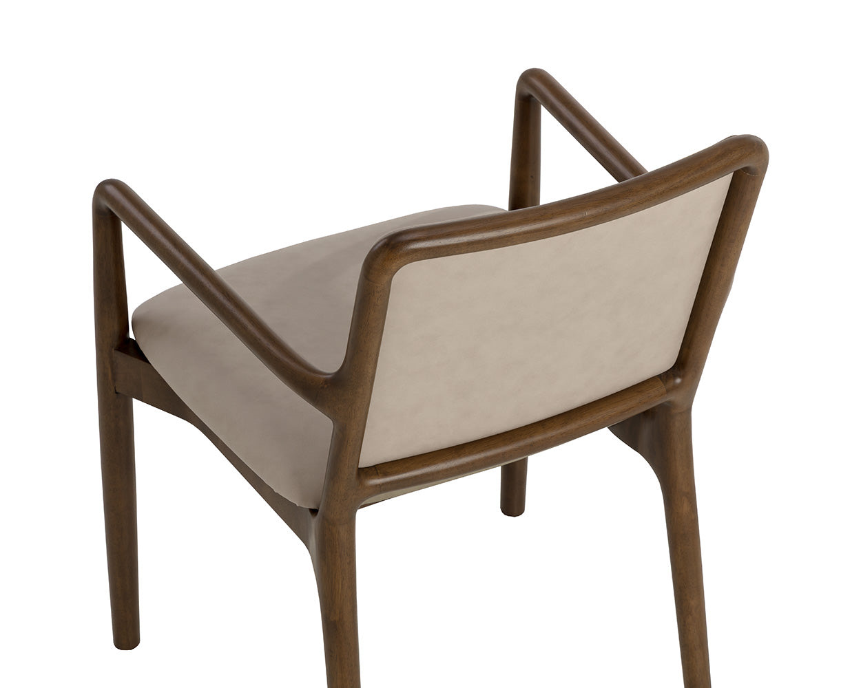Rook Dining Armchair - Warm Brown