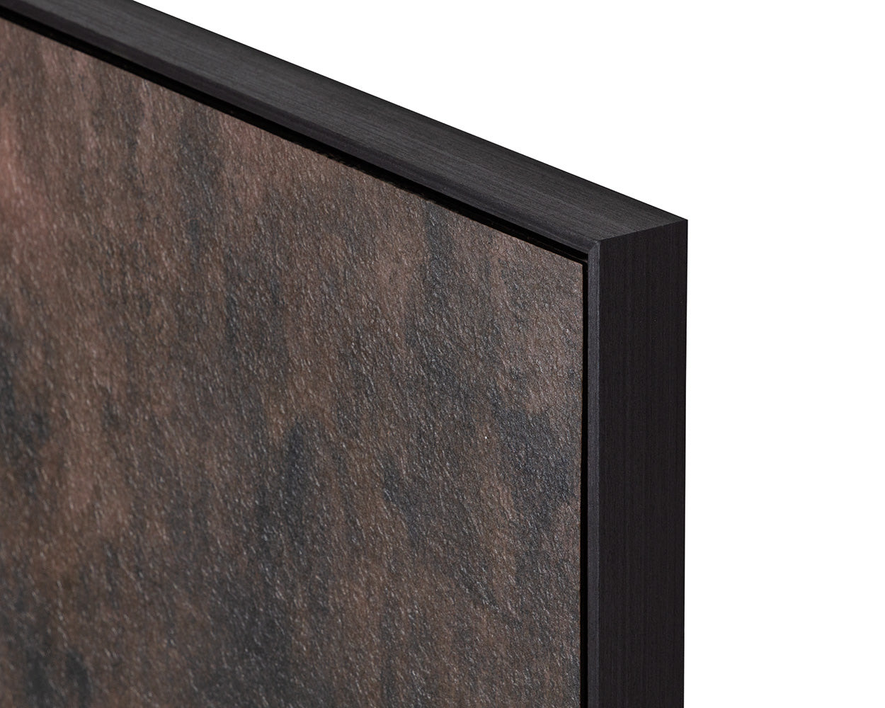 Rustic Nuance II - 30" X 60" - Black Floater Frame