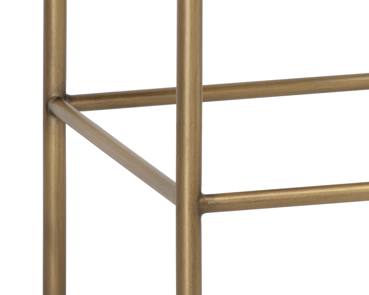 Seneca Counter Stool - Antique Brass