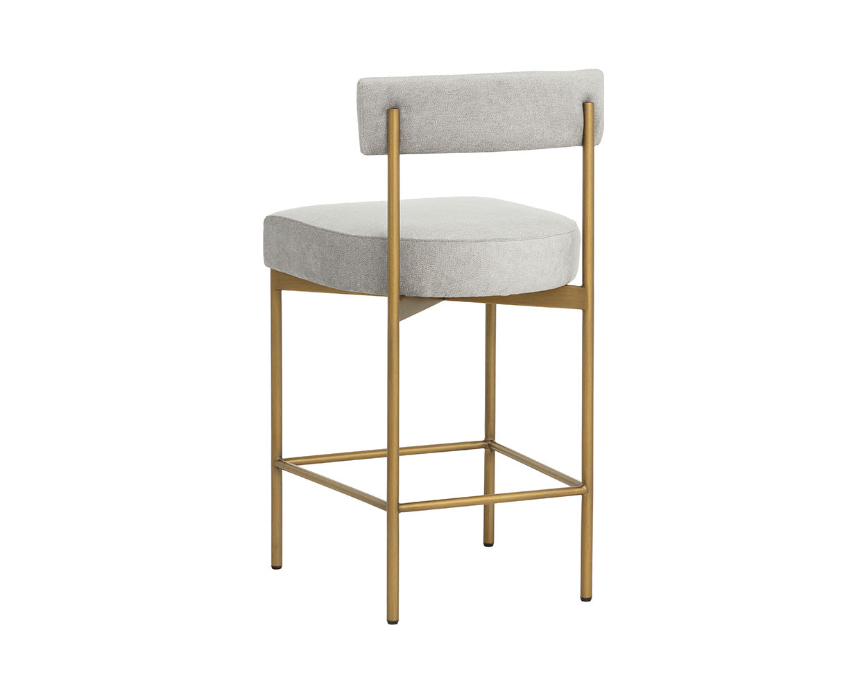 Seneca Counter Stool - Antique Brass