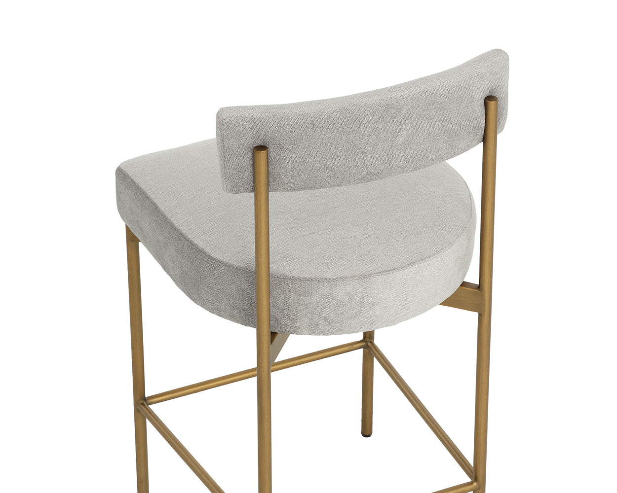 Seneca Counter Stool - Antique Brass