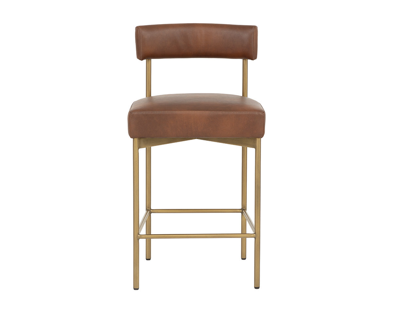 Seneca Counter Stool - Antique Brass