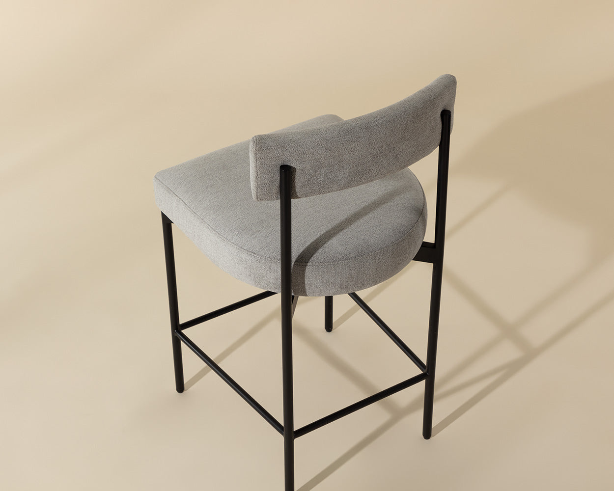 Seneca Counter Stool - Black