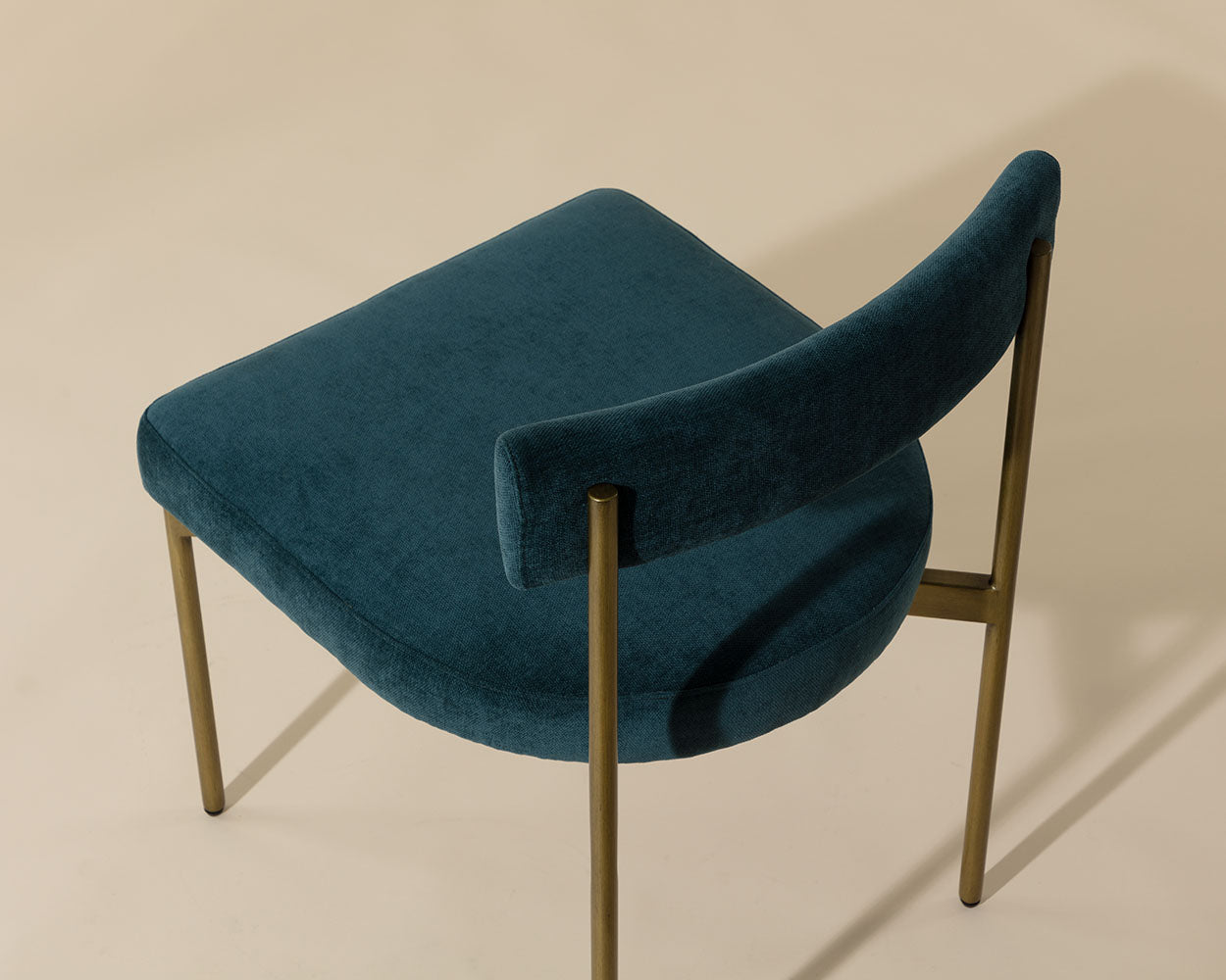 Seneca Dining Chair - Antique Brass