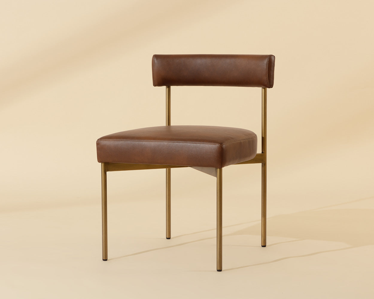 Seneca Dining Chair - Antique Brass