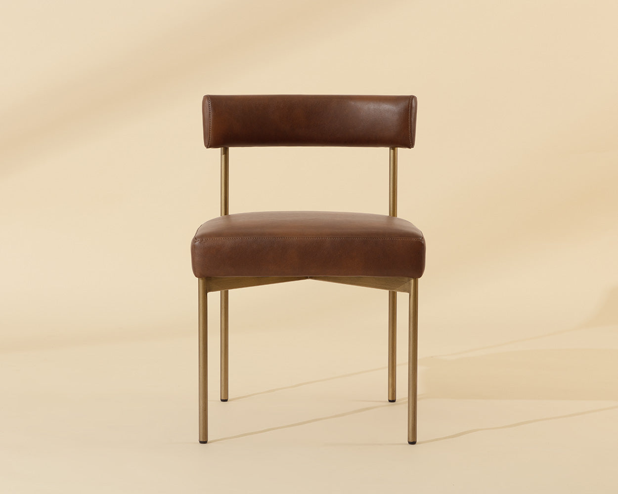 Seneca Dining Chair - Antique Brass