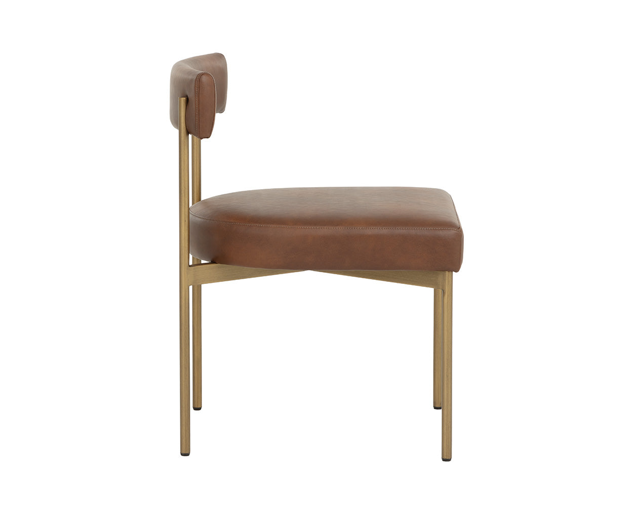Seneca Dining Chair - Antique Brass