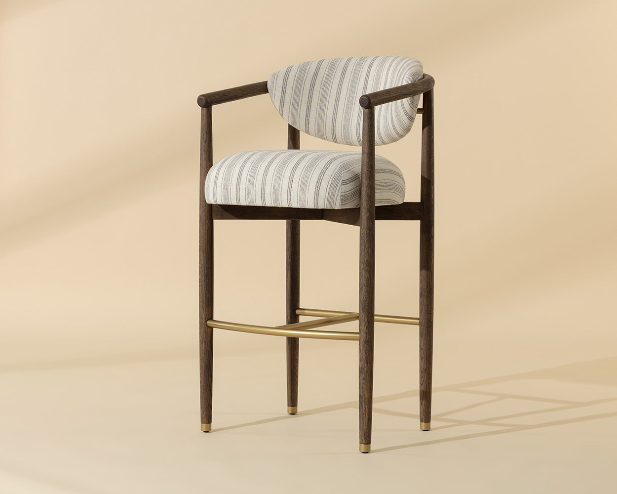 Sigrid Barstool - Antique Brown