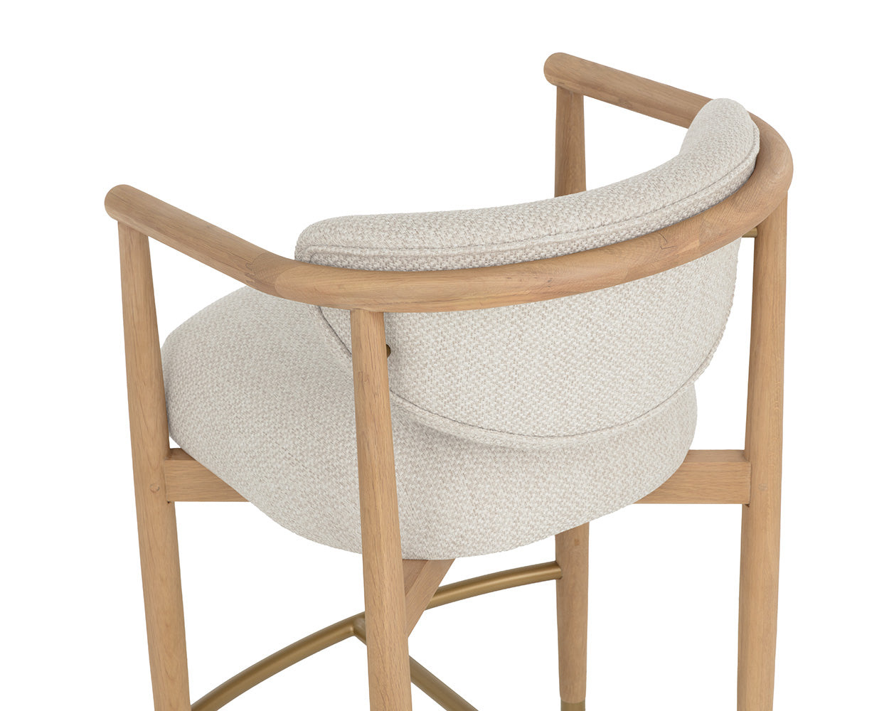 Sigrid Counter Stool — Light Oak