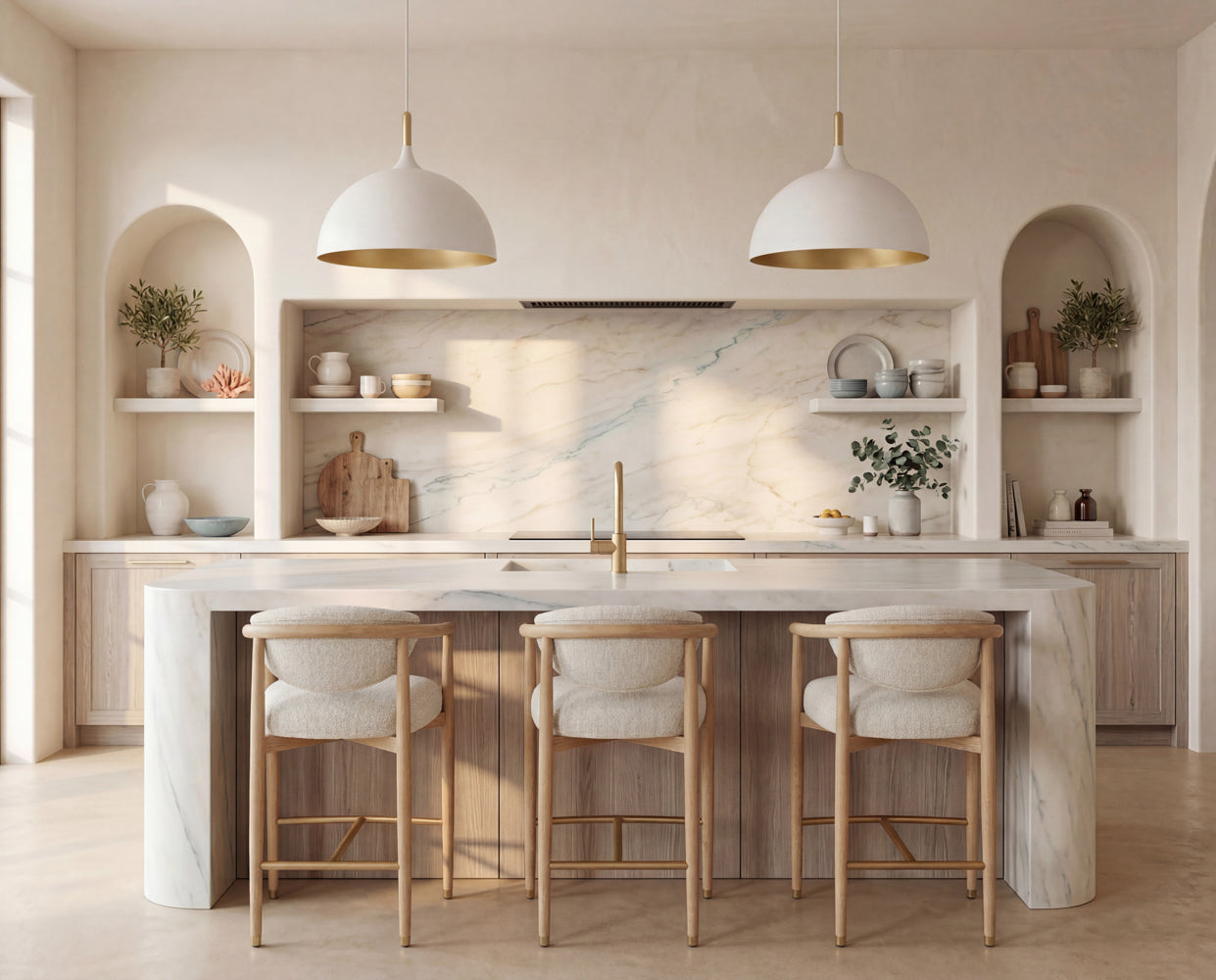 Sigrid Counter Stool — Light Oak