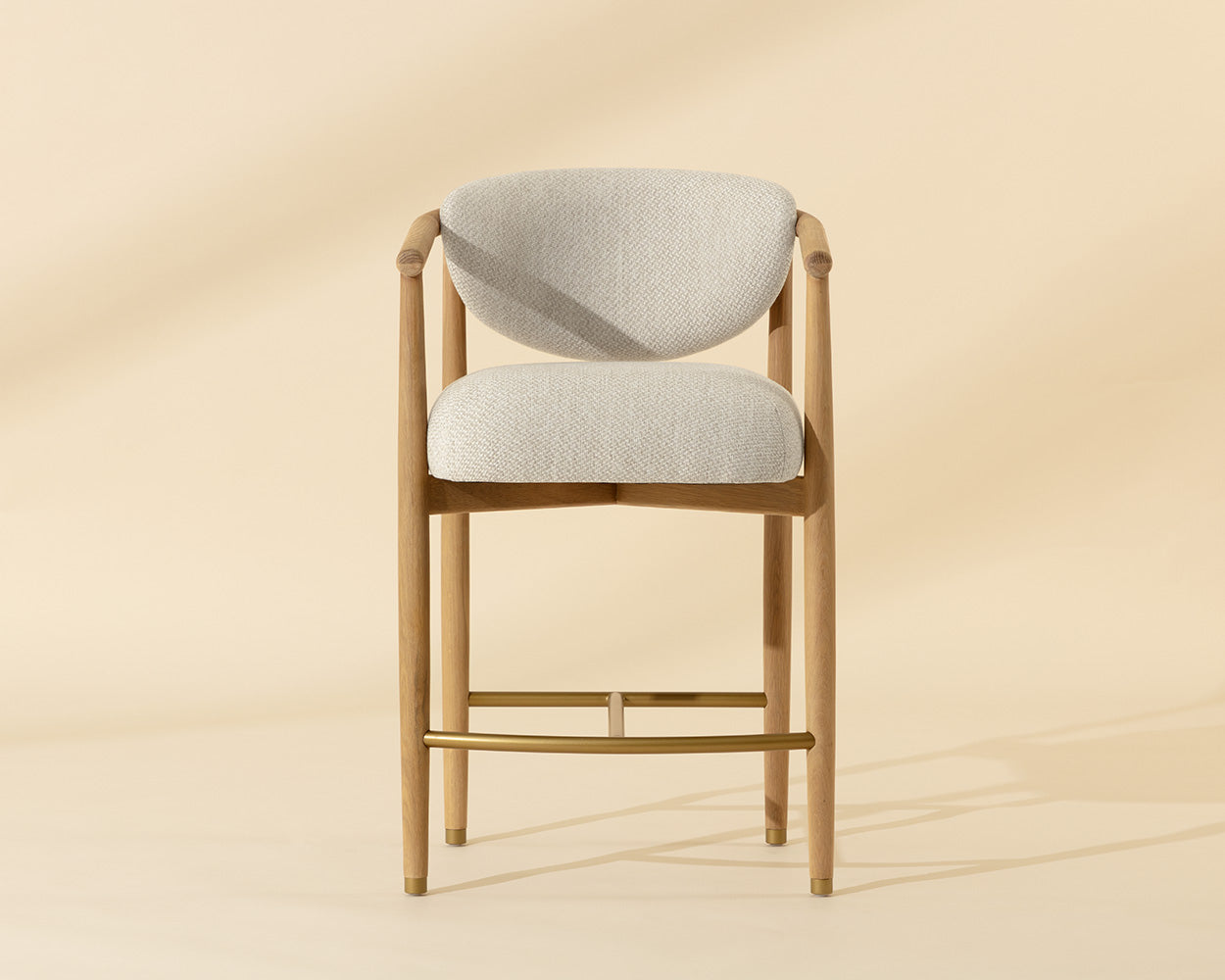 Sigrid Counter Stool — Light Oak