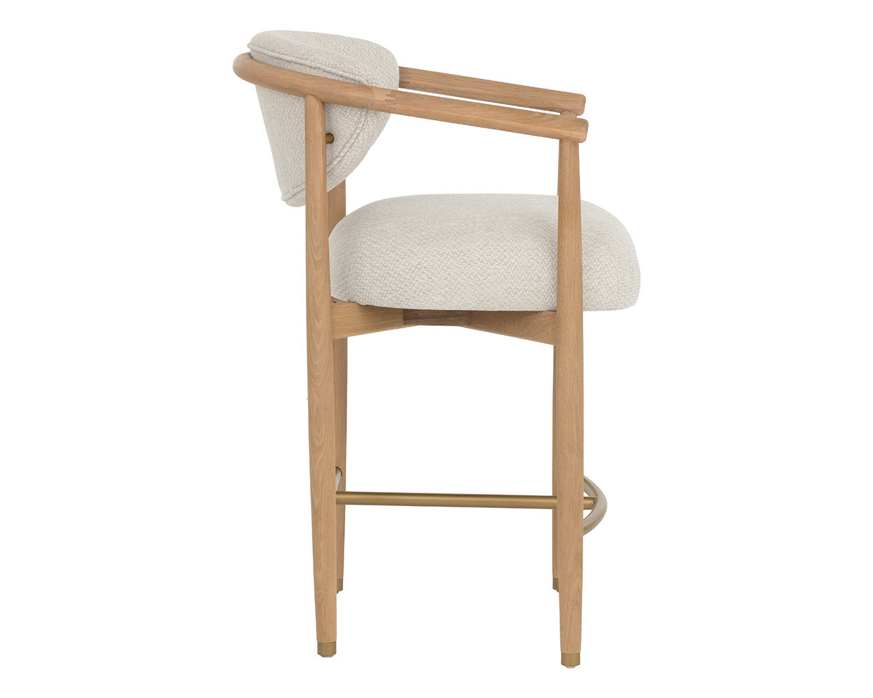 Sigrid Counter Stool — Light Oak