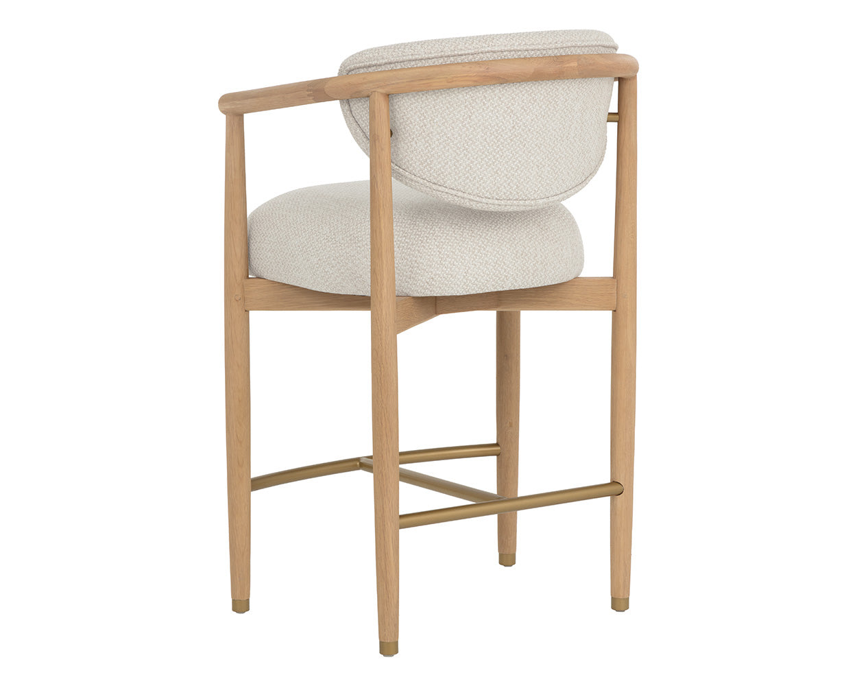 Sigrid Counter Stool — Light Oak