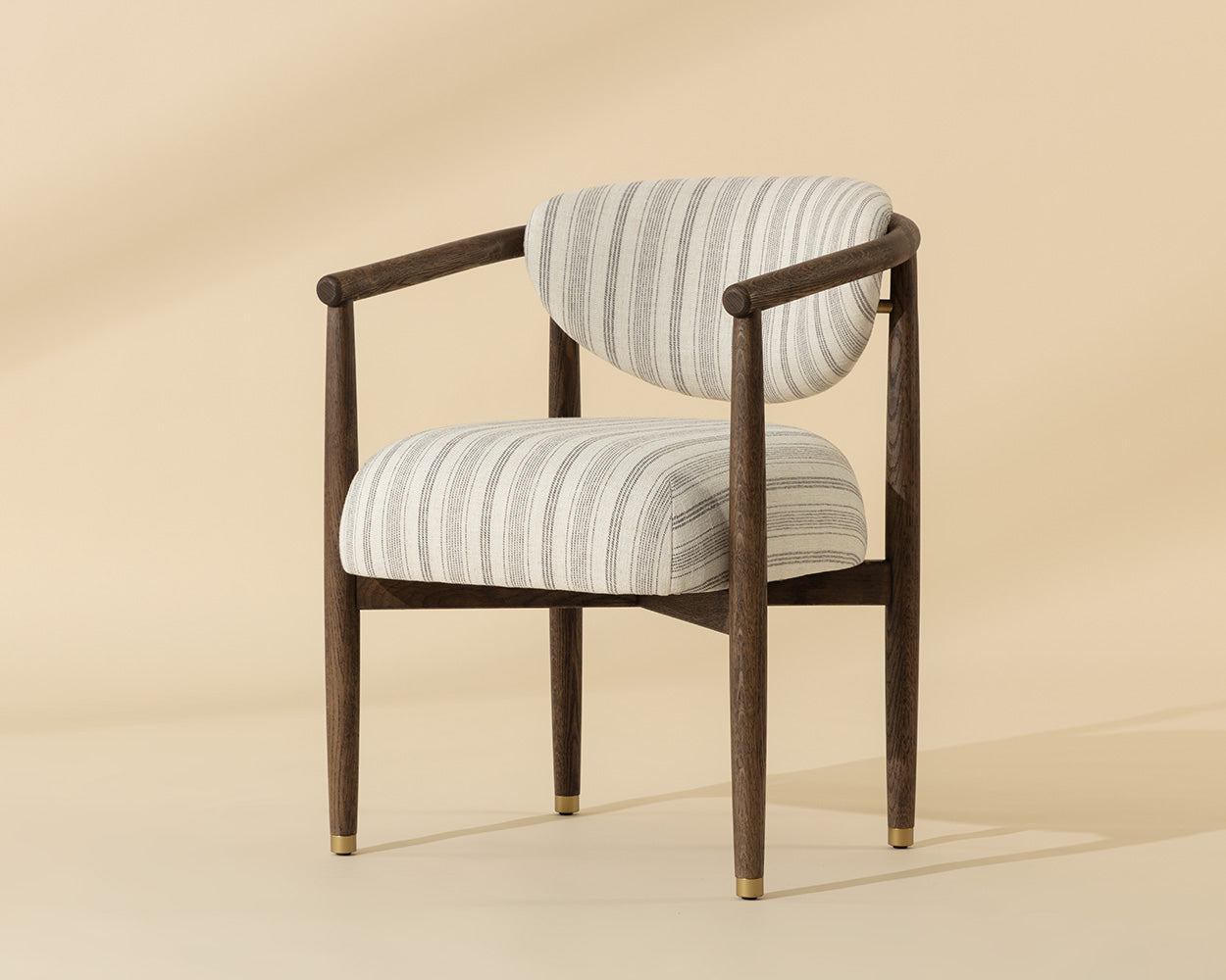 Sigrid Dining Armchair - Antique Brown