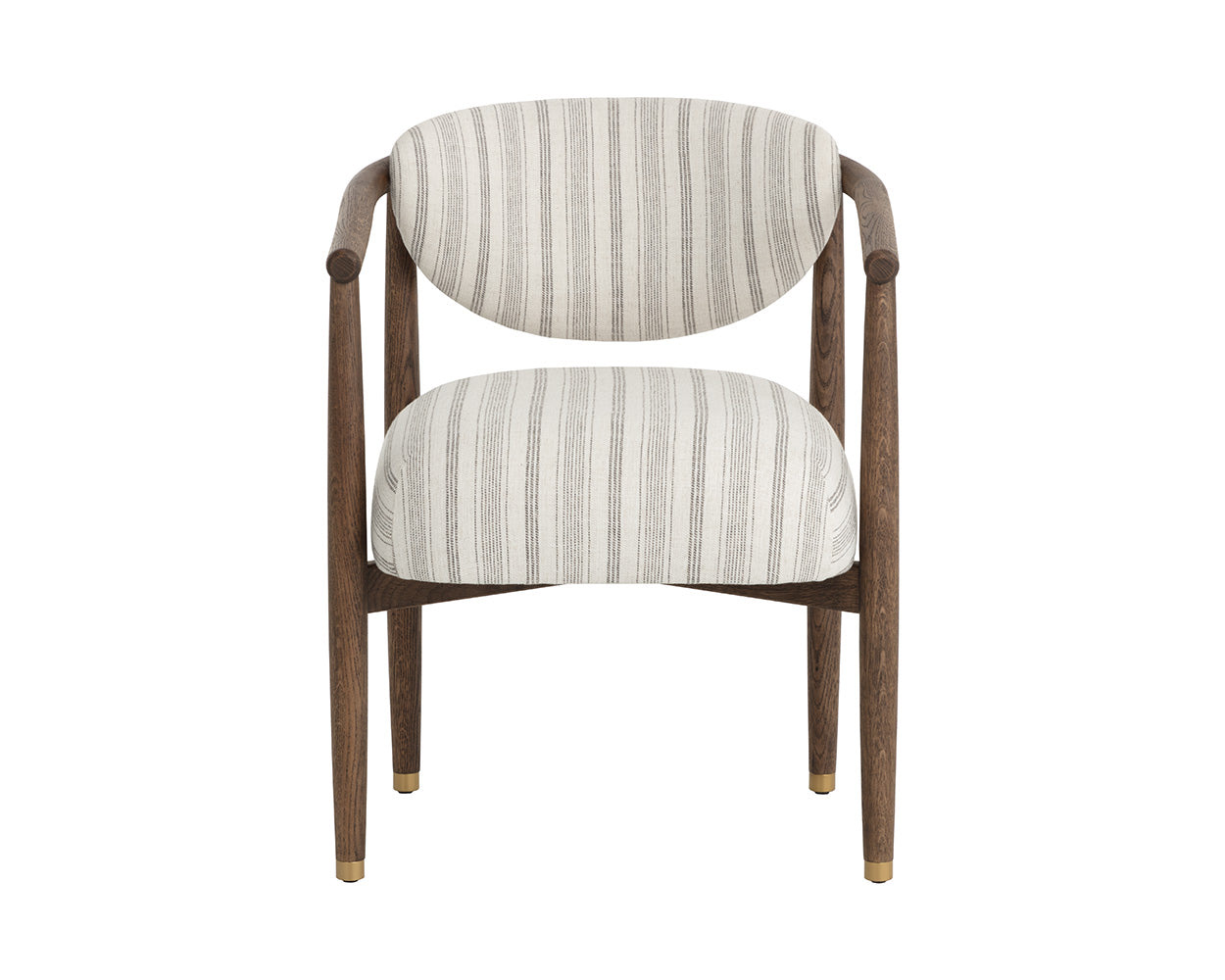 Sigrid Dining Armchair - Antique Brown